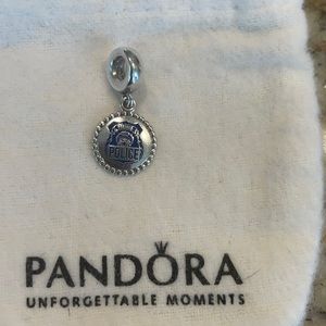 Gently worn *protect our police* Pandora charm ❤️